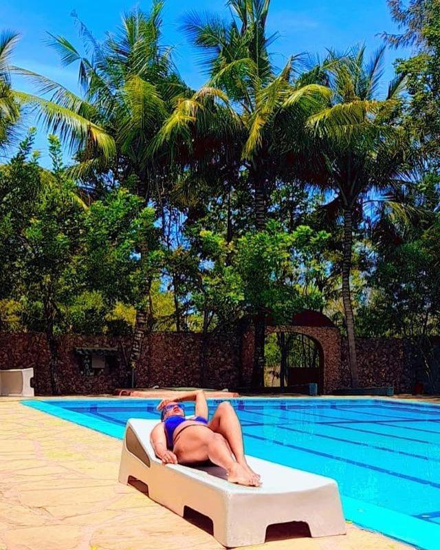 Kijani Cottages Diani เดียนีบีช ภายนอก รูปภาพ